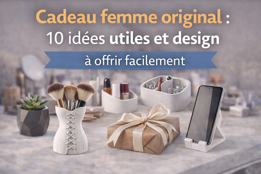 Cadeau femme original : 10 idées utiles et design à offrir facilement