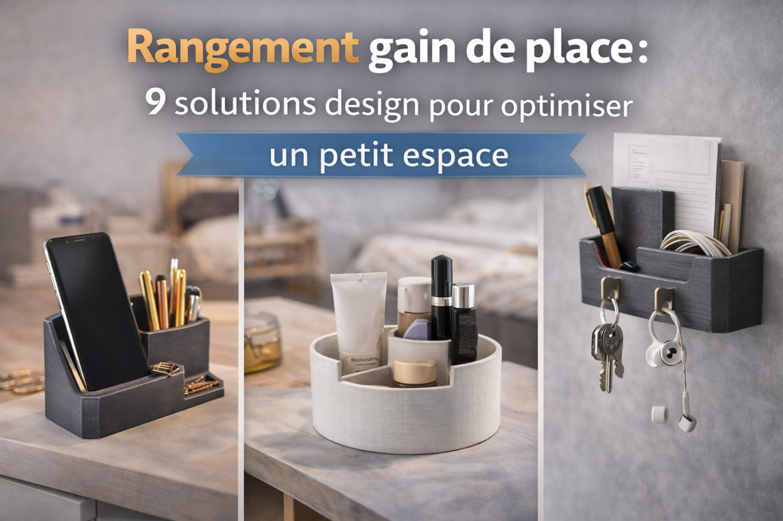 Rangement gain de place : 9 solutions design pour optimiser un petit espace