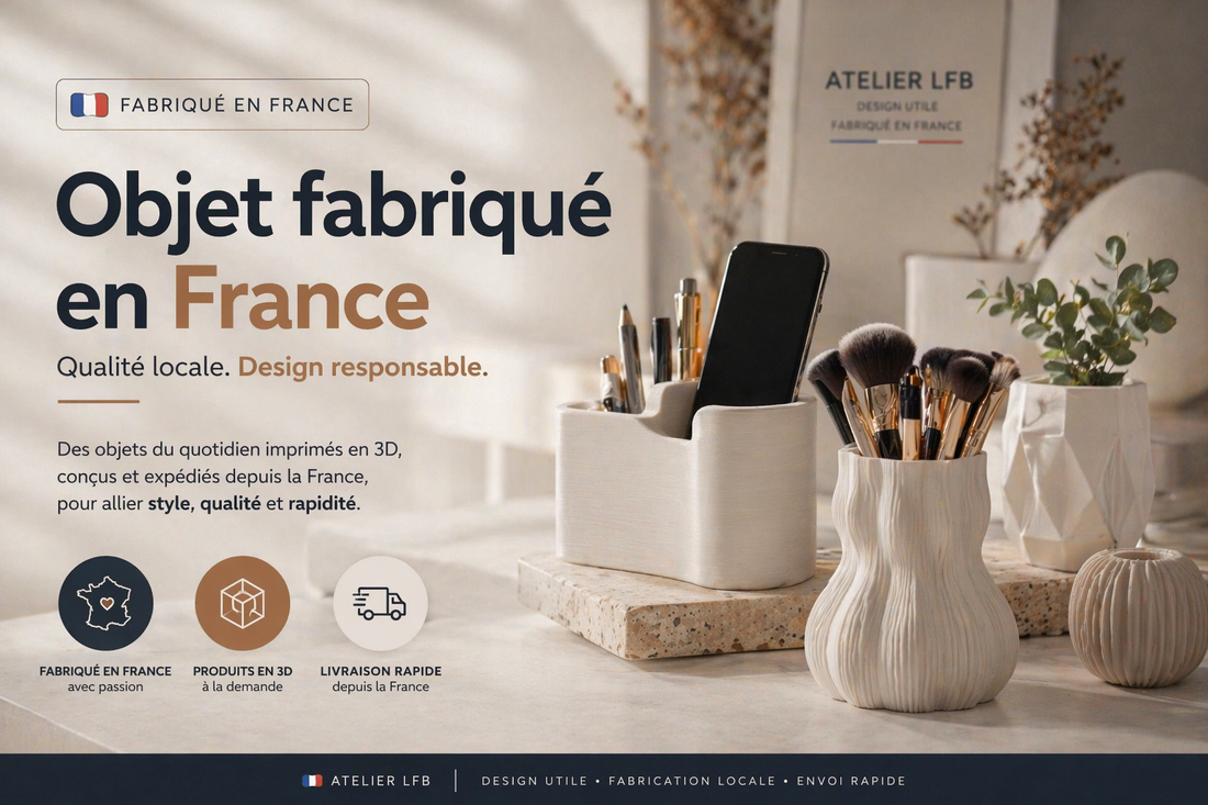 Objet fabriqué en France : pourquoi choisir des produits locaux et faits à la demande