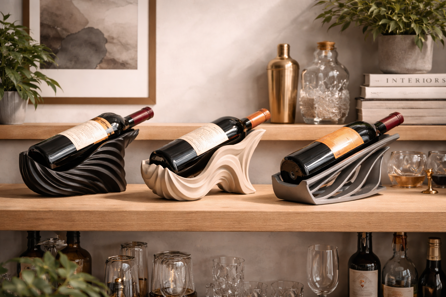 Porte-Bouteilles de Vin Design