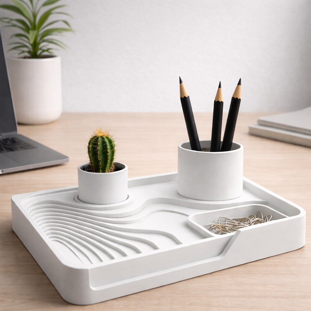 Organisateur de Bureau Zen - Style Japon