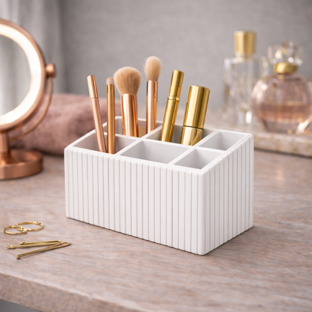 Organiseur maquillage 4 compartiments