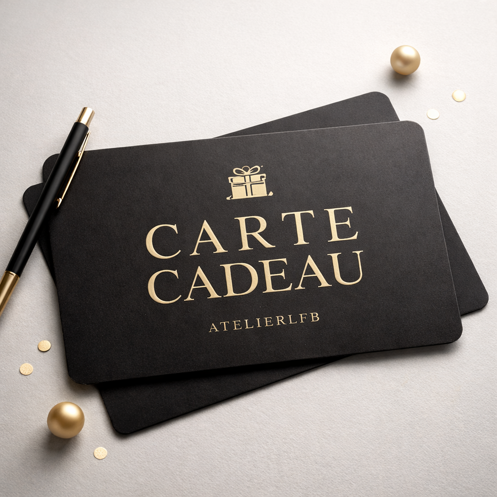 Carte Cadeau Atelier LFB – Offrez une création élégante et moderne
