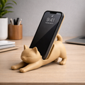 Support de Téléphone Chat Design